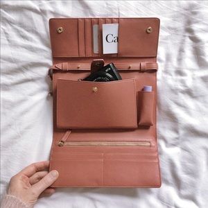 VEGAN JW PEI - The Rose Flap Wallet Crossbody